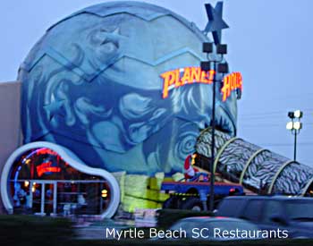 Myrtle Beach Theme Restaurants - Planet Hollywood